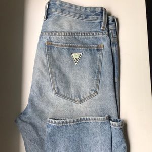 Green label guess jeans